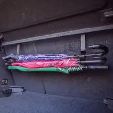 TYPER Guarda-chuva de carro Gancho Assento traseiro Armazenamento Tronco Carro Escondido Multifuncional Rack de armazena