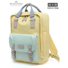 NX Donut Genuíno Donut Mochila Masculina Bolsa Escolar Feminina Super Quente ins Estilo Preppy Mochila Estudante do Ensi