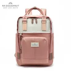 2026 novo NX Donut versão coreana Donut mochila feminina saco de escola estudante universitário júnior escola secundária