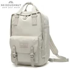 Nova versão Donut mochila versão coreana mochila júnior meninas do ensino médio escola primária universidade mochila ins