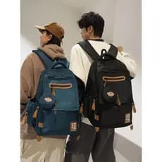 Mochila escolar francesa júnior escola secundária feminina mochila de grande capacidade meninos estudantes universitário