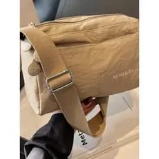 Zhao Lusi Mesmo Estilo Homens Mulheres Mesmo Estilo Multi-camada Novo Estilo Moda All-Match Bolsa de Ombro Estilo Ociden