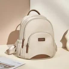 Moda mochila senhoras simples mochila 2026 novo estilo leve saco de viagem portátil saco de viagem grande capacidade