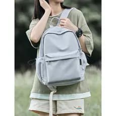Mochila menina mochila estudante universitário saco de escola ensino médio júnior 2026 novo estilo moda computador de vi
