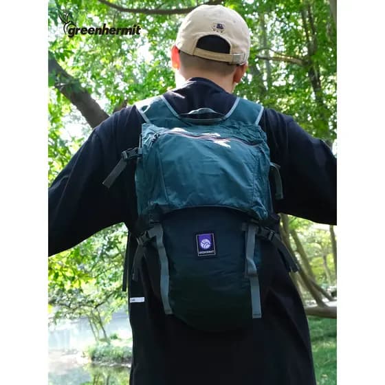 Peakbird greenhemit Mochila leve à prova d'água para viagens ao ar livre, viagem, mochila de ar