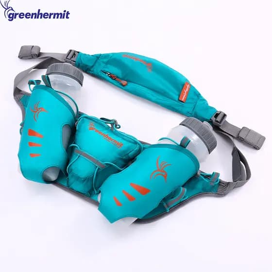 Peakbird greenhermit ciclismo ao ar livre correndo esportes saco ciclismo cavalaria 1.000ml garrafa de água dupla cintur