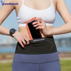 Pico pássaro greenhermit esportes cintura saco de Fitness maratona correndo saco do telefone móvel das mulheres dos home