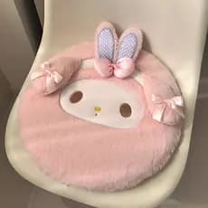 Almofada de espuma de memória escritório sedentário estudante dormitório chão bonito dos desenhos animados cadeira almof