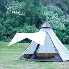 Tenda indiana ao ar livre resistente ao vento acampamento dossel novo produto pérgula tenda acampamento pirâmide Multipl