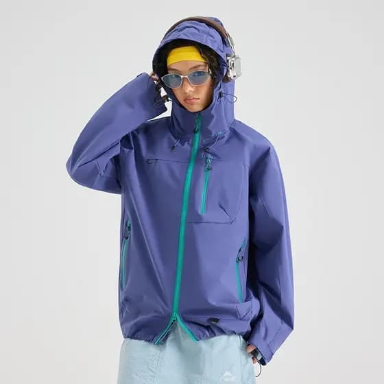 Jaqueta masculina feminina estilo 2025 novo estilo pequeno ao ar livre Super bonito à prova de vento impermeável leve ja