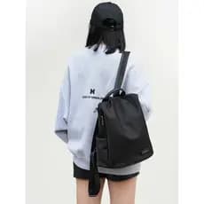 Mochila feminina 2026 novo estilo moda feminina saco de náilon pano mochila feminina leve grande capacidade saco de viag