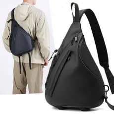 Crossbody arco flecha saco novo estilo masculino saco de peito à prova dwaterproof água náilon grande capacidade ciclism