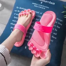 Chinelos de separação de cinco dedos verão novo estilo conjunto Toe desodorante Anti-deslizamento polegar Valgus correçã