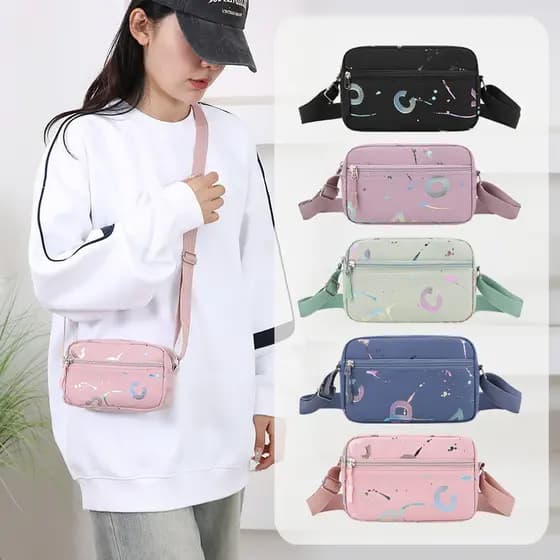 Bolsa para celular Mini bolsa pequena celebridade mesmo estilo novo estilo moda esportiva Casual bolsa mensageiro de um