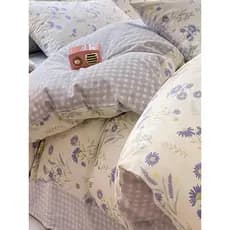 Conjunto de quatro peças de algodão puro Mehom Algodão puro Novo estilo Primavera Outono Cama Conjunto de quatro peças A