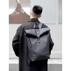 Nicho High-End mochila 2026 novo estilo masculino de grande capacidade mochila de computador de negócios à prova dwaterp