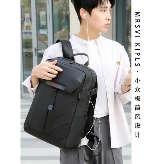 Nicho mochila masculina de grande capacidade, esportes, à prova d'água, computador, negócios, viagem ao ar livre, bolsa
