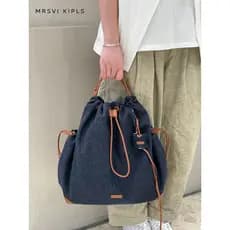 Baina mochila nicho Design Retro Casual computador mochila das mulheres dos homens estilo celebridade Commuter lona saco