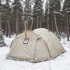 Tenda de fogo acampamento ao ar livre escalada caminhadas durante a noite inverno fogão a lenha chaminé abrigo Anti-esca