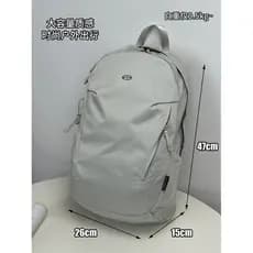 2025 novo estilo das mulheres dos homens estudantes do ensino médio mochila All-Match leve mochila grande capacidade à p