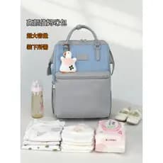 Mãe iniciante saindo com bebê ~ mochila mãe bebê de grande capacidade leve à prova d'água de alta aparência