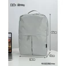 Bolsa de computador genuína 53cm mochila Notebook das mulheres dos homens mochila grande capacidade saco de viagem estud