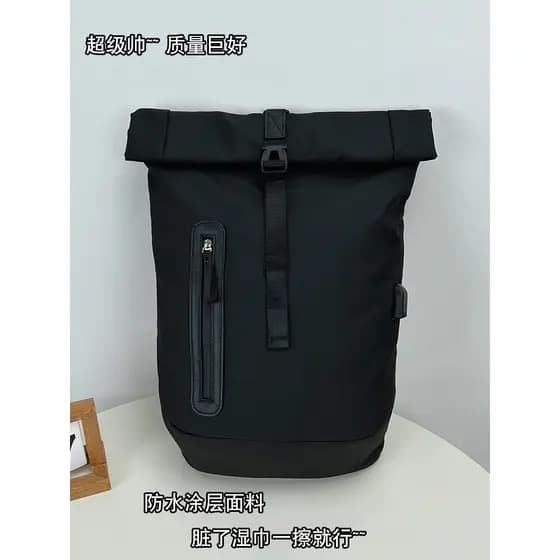 Contador genuíno mochila grande capacidade viagem esportes ao ar livre mochila 53cm saco do computador das mulheres dos