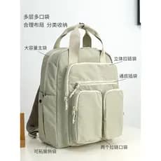 Mochila japonesa feminina viagem leve de alta aparência mochila de viagem de grande capacidade bolsa de computador à pro