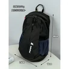 Kah & kee Mochila ultraleve genuína feminina, leve, pequena, masculina, bolsa de viagem, grande capacidade, nicho de alt