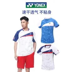 Yonex yonex Badminton camisa yy masculino feminino estilo de secagem rápida camiseta de manga curta competição treinamen