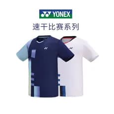 Yonex yonex yy camisa de Badminton manga curta masculino feminino estilo secagem rápida respirável profissional competiç