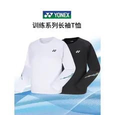 Yonex yonex Badminton camisa masculina topo profissional roupas esportivas yy moletom de treinamento de secagem rápida f