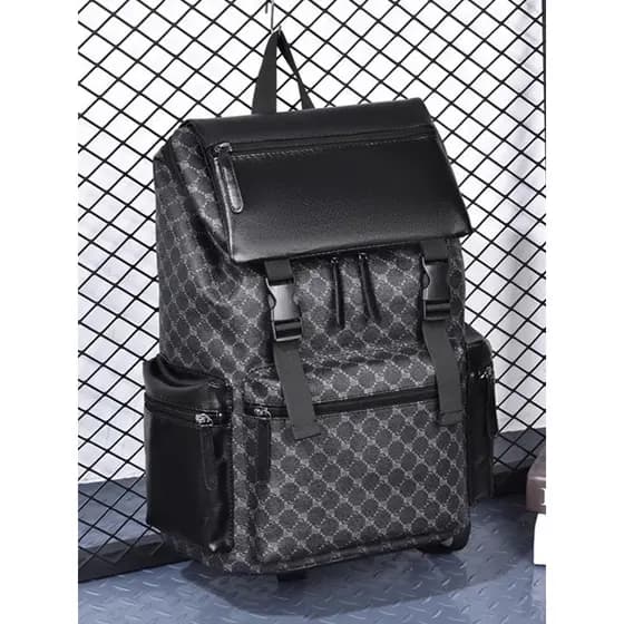 2026 novo estilo mochila masculina moda grande capacidade mochila de viagem de negócios saco de computador Commuter na m