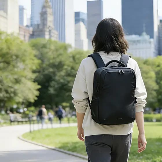 ELECOM ELECOM Mochila pequena Shield Zero Impact 53cm Bolsa para computador Mochila para viagem de negócios