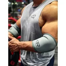 PR Profissional Fitness Bancada Imprensa Cotoveleiras Masculino Alta Elástica Pressurizada Quente Musculação Proteger Co