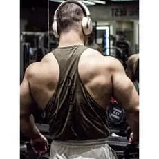 ZERO TO HERO Colete de Fitness solto formato muscular colete de treinamento esportivo camiseta pro mesmo Top