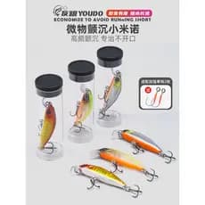 Você férias Micro coisas Minnow isca de fundição longa afundamento lento trêmula afundando pesca de água doce exército p