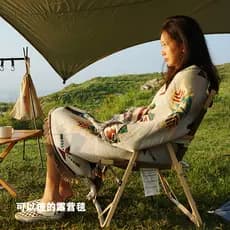 Sanfeng Out multifuncional acampamento cobertor à prova de vento xale acampamento portátil capa térmica piquenique praia