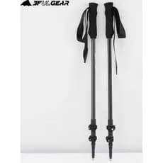 Sanfeng Out Outdoor Trekking Pole Ultraleve Fibra de Carbono Retrátil Liga de Alumínio de Carbono Híbrido Bloqueio Exter