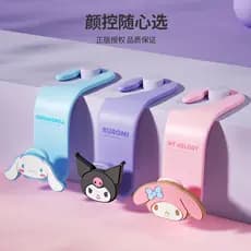Sanrio gancho de carro bonito dos desenhos animados influenciador menina assento de carro armazenamento traseiro Yugui c