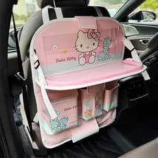 HelloKitty Bolsa de armazenamento de carro Bolsa de suspensão traseira de assento de carro fofa Bolsa de armazenamento t