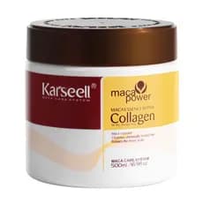 Produtos de Cuidado Capilar com Colágeno Kassel, Condicionador de Reparação Profunda, Máscara Capilar com Óleo de Argan
