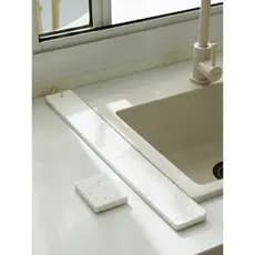 Cozinha banheiro adesivo à prova dwaterproof água bancada absorvente esponja almofada pia lavatório à prova de respingo
