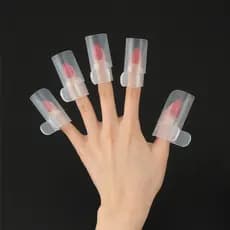 Importado do japão ferramentas de cuidados de Manicure esmalte ferramenta útil caso protetor dedo prego resistente a ris