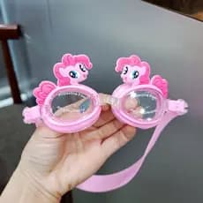 Crianças óculos de natação HD à prova dwaterproof água Anti-nevoeiro bonito sereia princesa menina óculos de natação pro