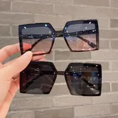 Versão coreana estilo moderno óculos de sol infantis meninos meninas verão grande quadro protetor solar óculos de sol be