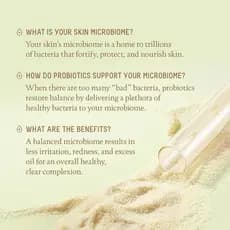 Biossance Squalane + Probiotic Balancing Face Gel Moisturizer - Fórmula Avançada para Pele Oleosa e com Tendência a Acne