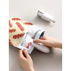 Selador portátil Mini lanche selagem ferramenta útil pequena selador de pressão manual doméstico selador de saco plástic