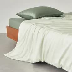 Verão Lenzing Tencel colcha capa de três peças conjunto de seda gelo fresco sentimento colcha capa seda dormir nu Lyocel