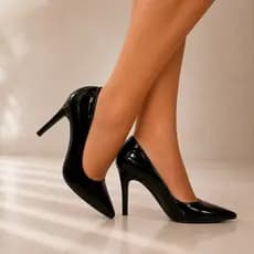 Sapato Social Scarpin Feminino Salto Alto Confortável Elegante